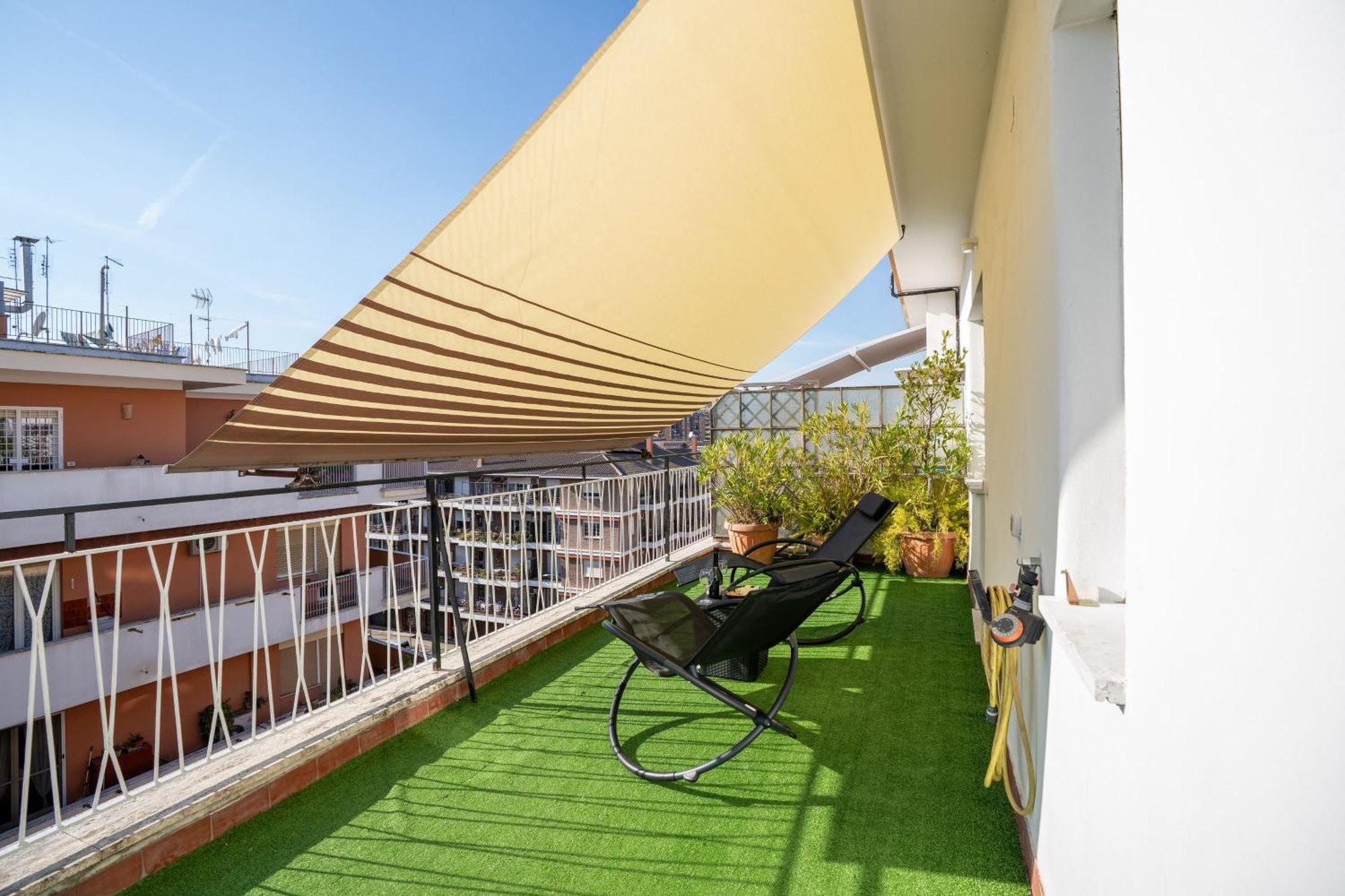 Domvs Tibvrtina - Solarium Zone, Terrace, A-c, Apartamento Roma